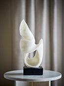 Bloomingville - Alistair Deko, Hvid, Polyresin - L19 × H43 × B12 cm