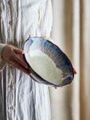 Bloomingville - Imogen Skål, Multifarvet, Stentøj - Ø24 × H8 cm