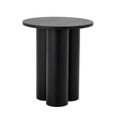 Bloomingville - Aio Sidebord, Sort, MDF - Ø45 × H52 cm