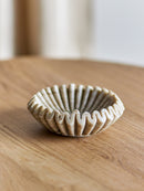 Bloomingville - Harmonia Skål, Natur, Marmor - Ø17,5 × H6 cm