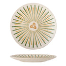 Bloomingville - Heikki Serveringsfad, Multifarvet, Stentøj - Ø35 × H4 cm
