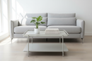Yuba sofabord frontalt varmgrå