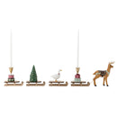 Bloomingville - Dasher Deko, Multifarvet, Polyresin - L87 × H16,5 × B5 cm
