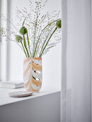Bloomingville - Taven Vase, orange, Glas - Ø12 × H21,5 cm