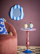 Bloomingville - Annan Sidebord, Rød, Aluminium - Ø37 × H52 cm