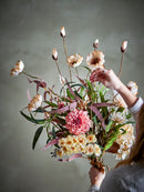 Bloomingville - Hazy Buket, Natur, Kunstige Blomster - Ø40 × H104 cm