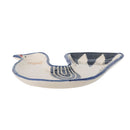 Bloomingville - Trudy Skål, Hvid, Stentøj - L12,5 × H1 × B14 cm
