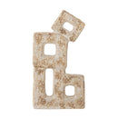 Bloomingville - Caine Deko, Natur, Stentøj - L17,5 × H32 × B6,5 cm