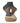 Bloomingville - Vica Vase, Brun, Stentøj - L19,5 × H27 × B11,5 cm