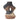 Bloomingville - Vica Vase, Brun, Stentøj - L19,5 × H27 × B11,5 cm