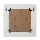 Bloomingville - Badia Vægspejl, Rosa, Fyrretræ - L30 × H30 × B2,5 cm