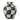 Bloomingville - Check Vase, Multifarvet, Stentøj - Ø20 × H24 cm