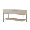 Bloomingville - Aveline Bænk, Natur, MDF - L80 × H45 × B36 cm