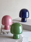 Bloomingville - Paddy Bordlampe, Rosa, Glas - Ø20 × H26,5 cm
