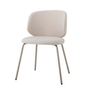 Bloomingville - Ponte Spisebordsstol, Grå, polyester - L53 × H77 × B55 cm