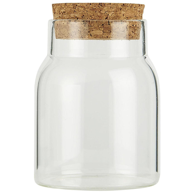 Ib Laursen Opbevaringsglas med korkprop 150 milliliter fås i 4 størrelser