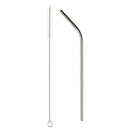 Ib Laursen - Sugerør 6 stk. og rensebørste, rustfrit stål