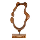 Donato Teak Skulptur - H60 cm