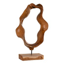 Donato Teak Skulptur - H60 cm