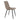 Middelfart Spisebordsstol - 2 stk. i lysebrunt microfiber med sorte ben - Bolig og Haven