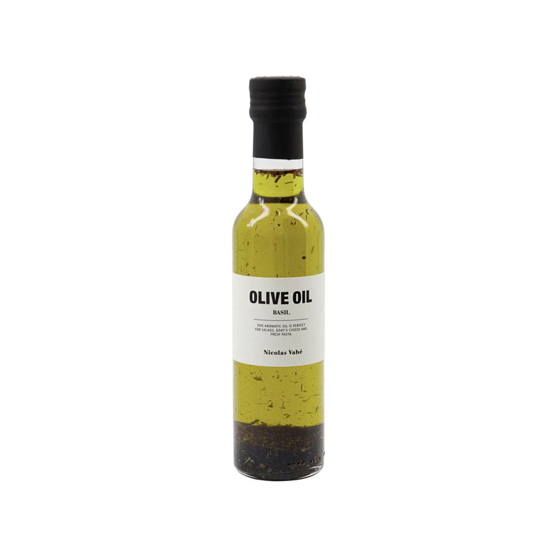 Olive oil with basil
