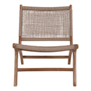 Derby Stol - Teaktræ og polyrattan