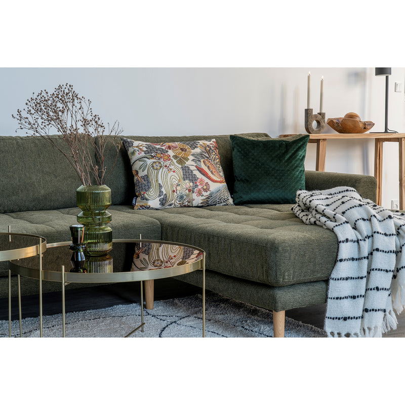 Lido Lounge Sofa - Olivengrøn - Højrevendt