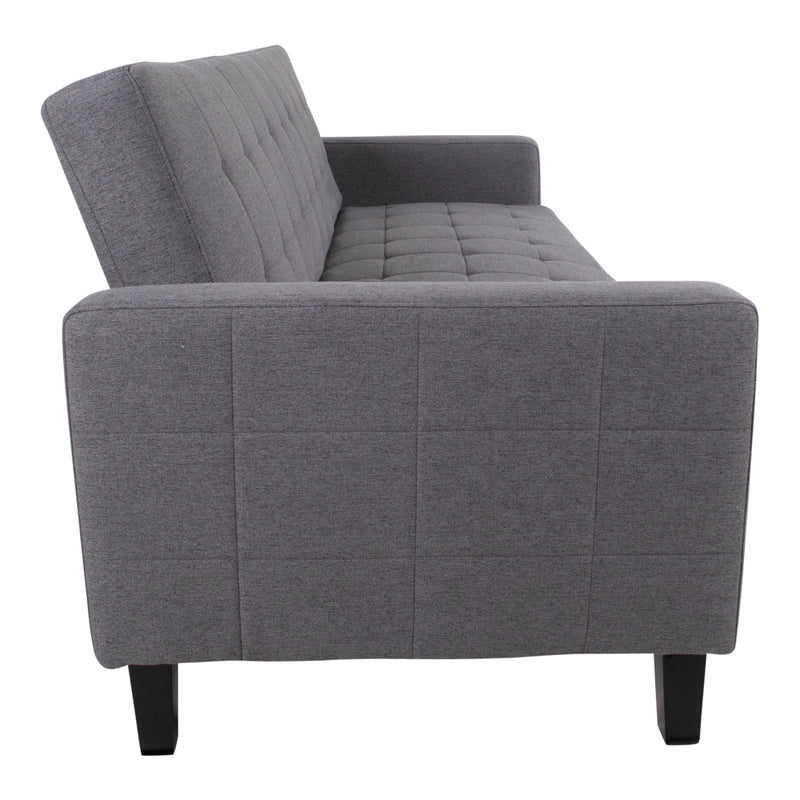 House Nordic - Milton Sovesofa, mørkegrå m. opbevaring