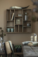 Ib Laursen - Væghylde m/forskellige rum Unika, H60,5 cm