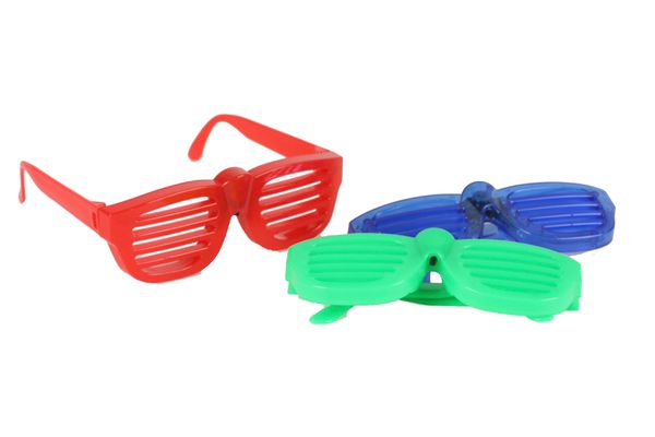Magni - Briller HOT med riller - 3 assorterede farver