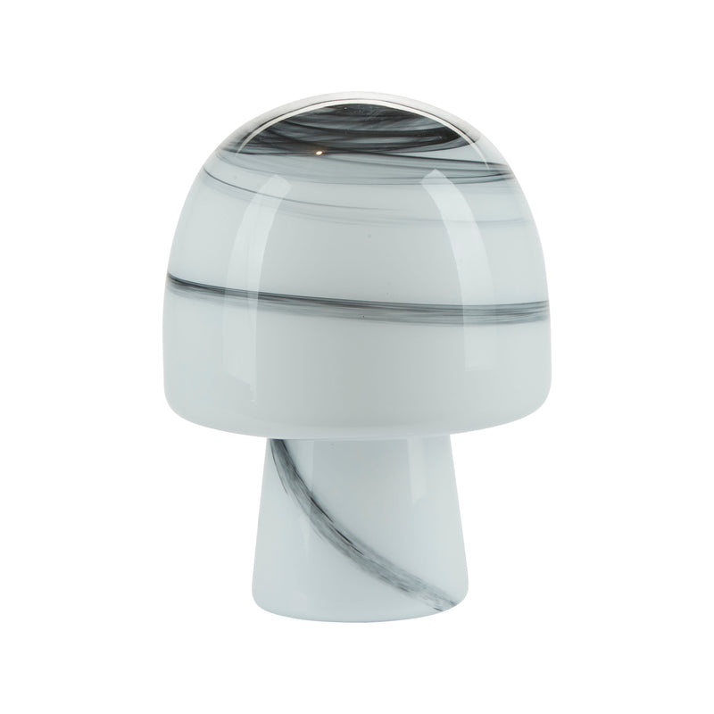 Bahne - Funghi Bordlampe med marmor look - H27 cm