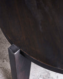 House Doctor - Sofabord Ø80 cm, Bali, Sortbejdset