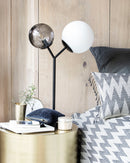 House Doctor - Bordlampe, Twice, Sort