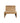 House Doctor Loungestol, Woodie, Natur 70 gange 60 centimeter