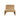 House Doctor Loungestol, Woodie, Natur 70 gange 60 centimeter