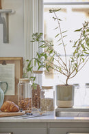 Ib Laursen - Glaskrukke m/bambuslåg i 3 størrelser