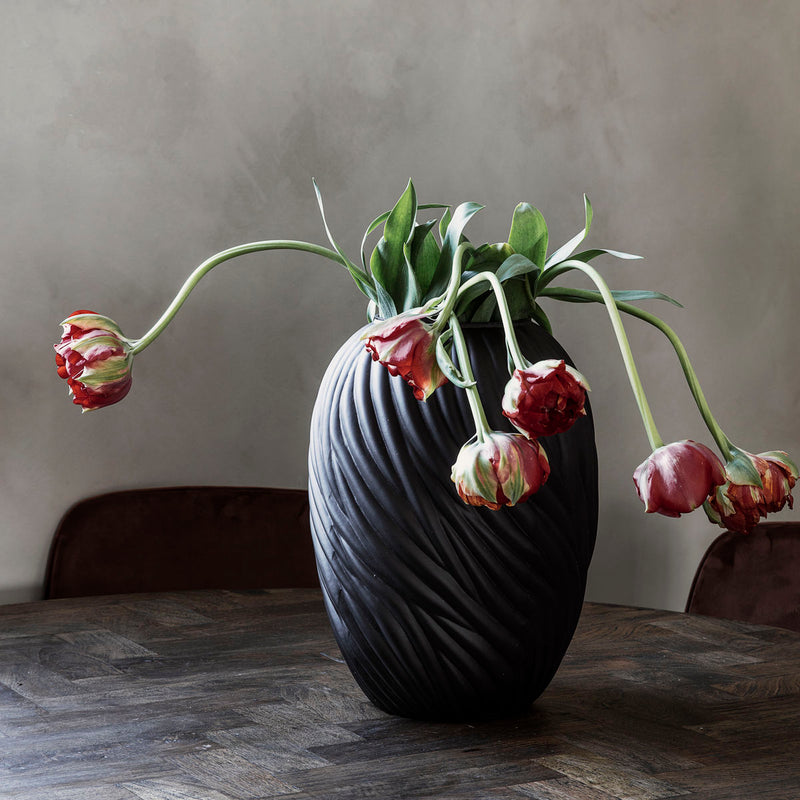 House Doctor - Vase, Noa, Mørkebrun H36,5 cm