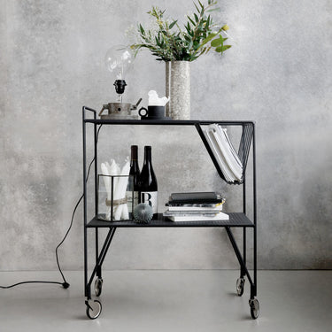 House Doctor - Trolley H81 x L65 cm, Use, Sort - Bolig og Haven