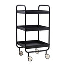 House Doctor - Trolley, Roll, Sort H85 cm