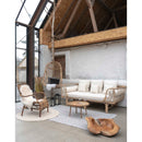 Jammu Sofabord i naturlig mango Ø60 cm