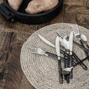 House Doctor - Dækkeservietter - 4 stk, Circle, Lysegrå