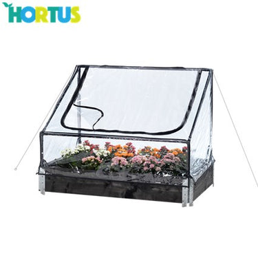Hortus - Bed-drivhus lav, 115 x 76 x 40/70 cm - Bolig og Haven