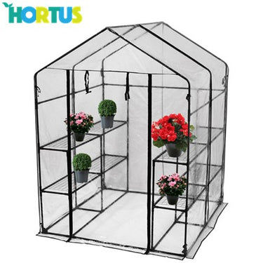 Hortus - Plastdrivhus XL 143 x 143 x 195 cm - Bolig og Haven