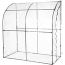 Hortus - Vægdrivhus plast 215 x 200 x 100 cm