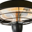 Hortus - Terrassevarmer hængemodel 1500 W, HA, Ø42 cm, sort
