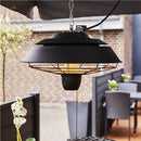 Hortus - Terrassevarmer hængemodel 1500 W, HA, Ø42 cm, sort