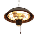 Hortus - Terrassevarmer hængemodel 1500 W, HA, Ø42 cm, sort