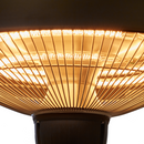 Varmerørene i den stor hængende HA terrassevarmer fra HORTUS 