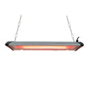 Hortus - Terrassevarmer hængemodel 1000/2000 W, GT, med fjernbetjening, sølv