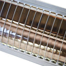 Hortus - Terrassevarmer vægmodel 1500 W, GT, 51 cm, sølv